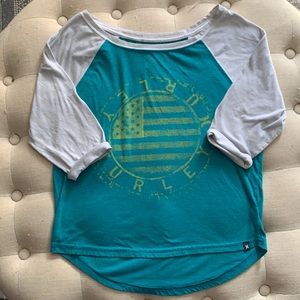 Hurley baseball tee
